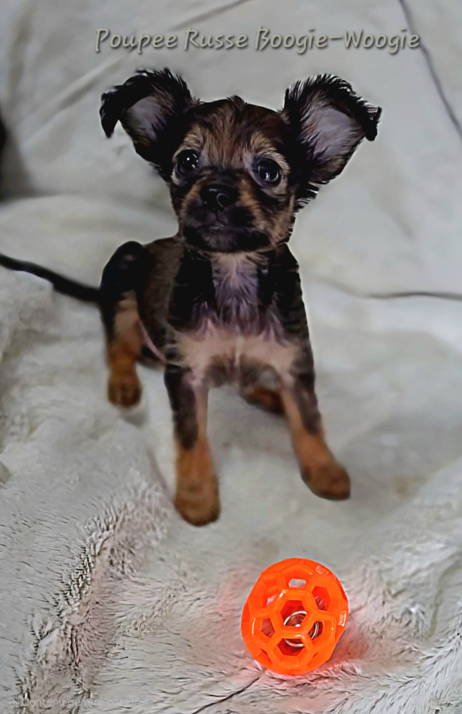 Poupee Russe - Chiots disponibles - Russkiy Toy (Petit Chien Russe)